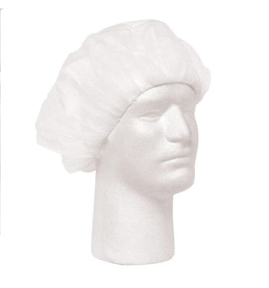 Acquista cuffie bouffant - 21" universali bianche 100/ confezione. Senza lattice, non tessute, queste