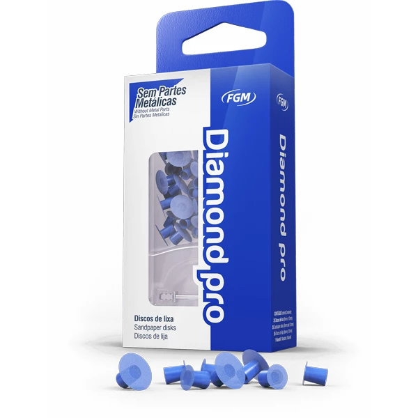Диск гибкой шлифовальной бумаги Diamond Pro MEDIUM, 26 шт. (13x Ø12 мм, 13x Ø8 мм)