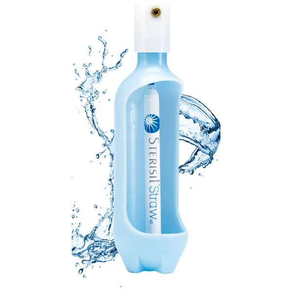 Sterisil Straw V2, cannuccia per 365 giorni per acqua DISTILLATA o acqua con TDS di 100 ppm.