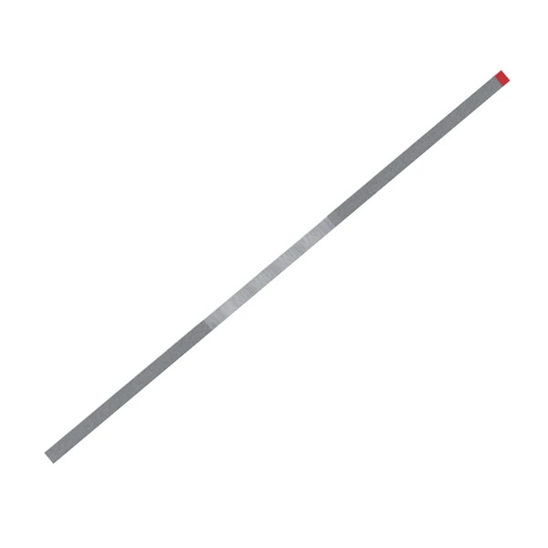 Tiras de acabado de diamante Edenta, finas (rojas) 10/paquete. De un solo lado, con borde superior aserrado.