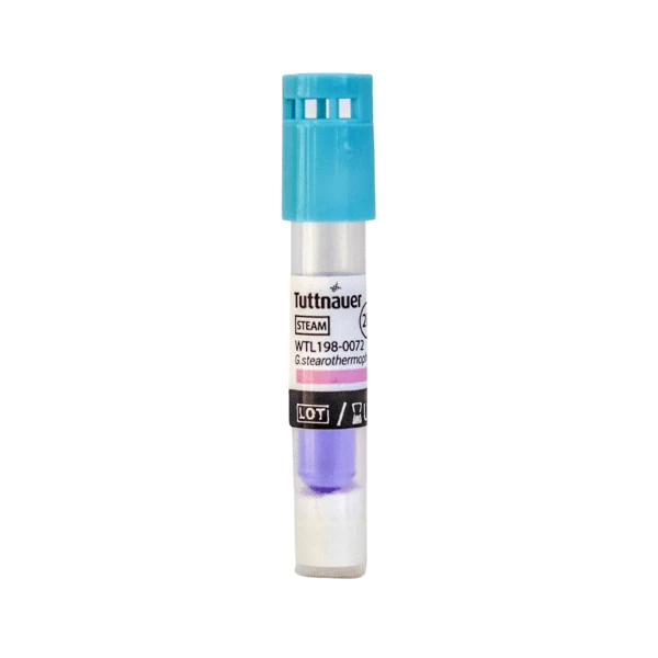 Tuttnauer Ultra-Rapid Biological Indicators for Steam Sterilizers, 20 Minutes Results, 50/Box