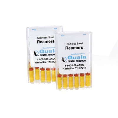 Quala Reamers, 25mm, #110, Stainless Steel, 6/Pk Quala Reamers, 25mm, #110, Stainless Steel, 6/Pk