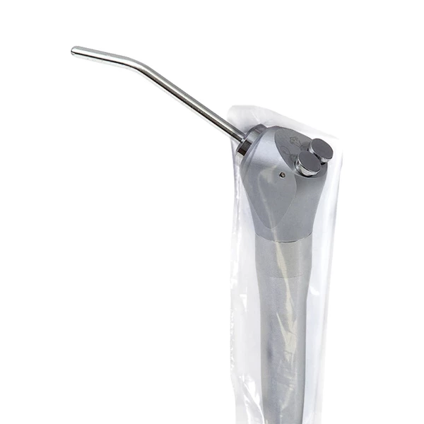 Manica per siringa PolyAll 2,5" x 10" con apertura pre-tagliata, trasparente, 500/Scatola.
