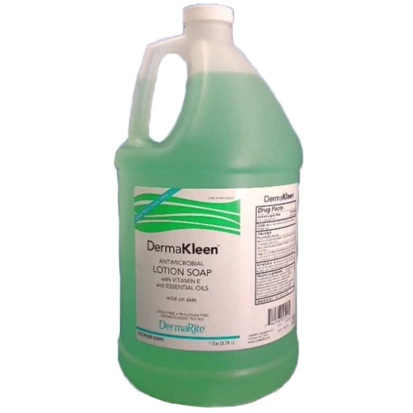 DermaKleen Jabón Antimicrobiano en Loción, 1 Galón, 4/Caja