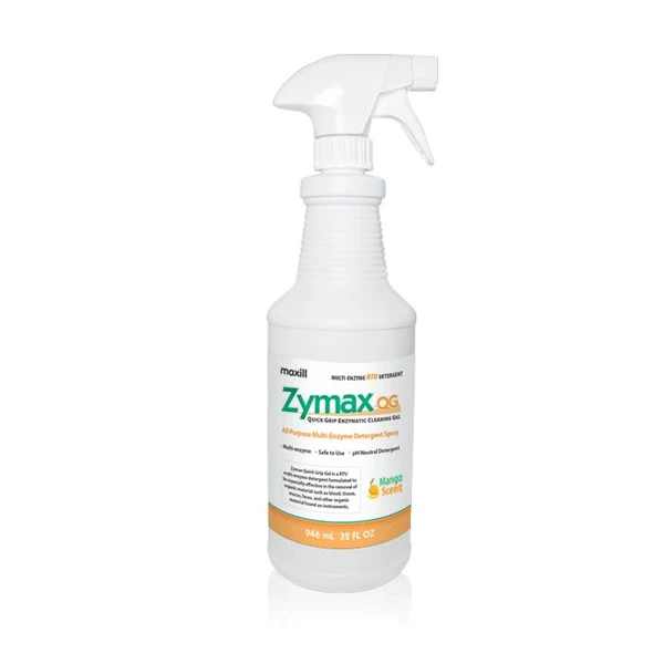 Gel de limpieza enzimático Zymax QG RTU, botella de 32 oz, 1/unidad.