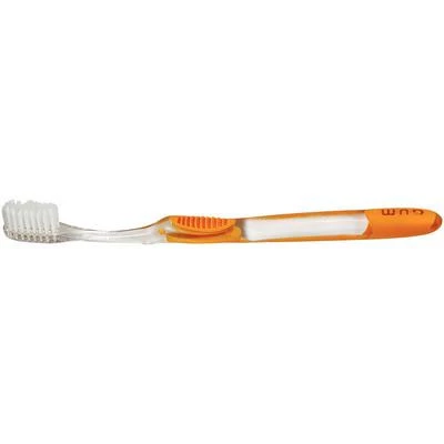 GUM Micro Tip Toothbrush, Sensitive Compact - Ultra Soft Adult, 12/Pk. Designed
