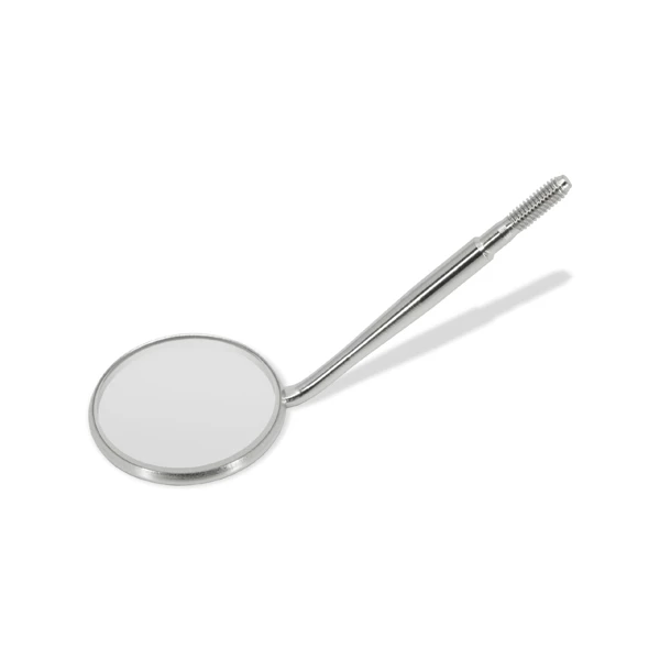 Economy # 5 Mouth Mirror, RS Plane, Cone Socket, 12/bx.