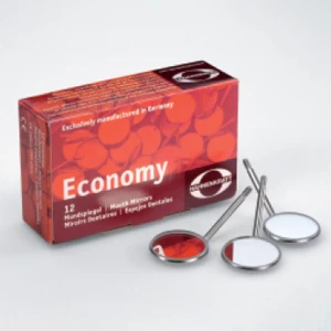 Economy # 5 Mouth Mirror, RS Plane, Cone Socket, 12/bx.