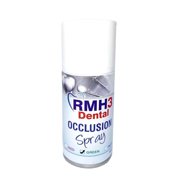 RMH3 Dental Occlusion Spray, Green 100ml Spray Can