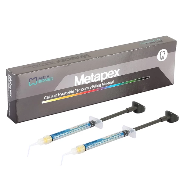 Metapex Materiale per Otturazione Temporanea a Base di Idrossido di Calcio con Iodoform 2x 2,2g