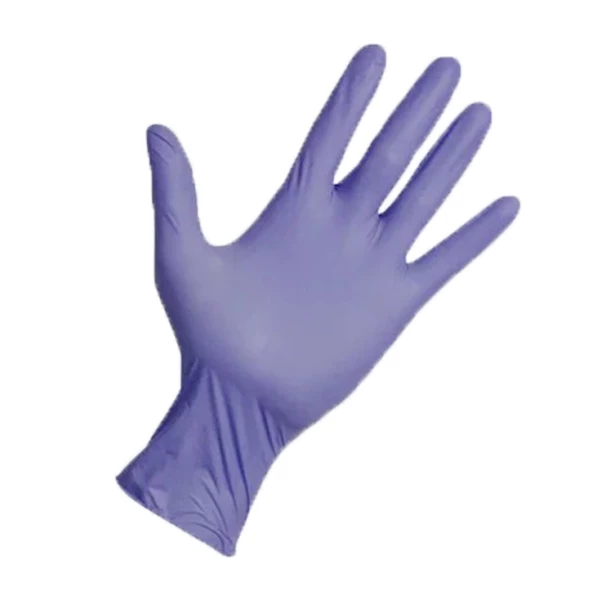 Amerisano Max-Strength Nitrile Exam Gloves, Powder Free, Chemo Rated, X-Large, Indigo, 100/Box