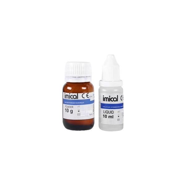 Imical Calcium Hydroxide Capping Powder 10g Powder and 10ml Liquid
