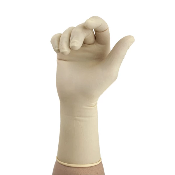 Dynarex Sterile Latex-Chirurgenhandschuhe, puderfrei, Größe 8.0, 50 Paare/Box, 4 Boxen/Karton