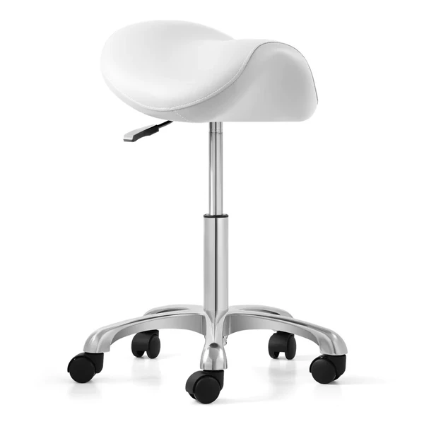 JMU Dental Ergonomischer Sattelstuhl Weiß