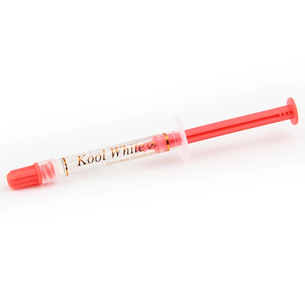Kool White 20% Carbamide Peroxide Tooth Whitening Gel, 1.2 ml Syringe Bulk Refill Kit, 150/Pk.
