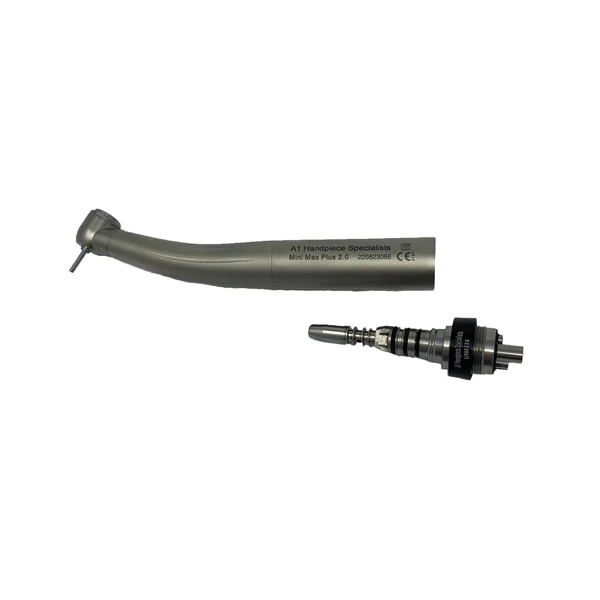 A1 Handpiece Specialists Kavo Compatible Premium Mini Max Plus 2.0 Mini Head Handpiece with 5 Hole Adapter