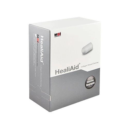 HealiAid Sterile Non-pyrogenic Collagen Wound Dressing (Plug), Dia. 10 mm x 20, 10/Box