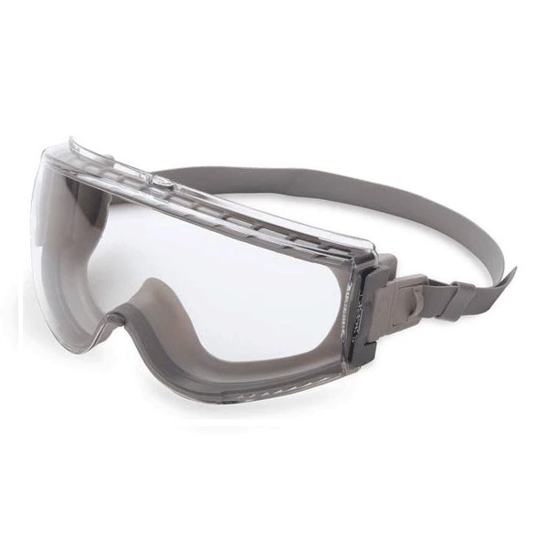 Gafas UVEX Stealth Gray, Lente Clara, Recubrimiento Anti-Niebla Hydroshield, 1/Paq.