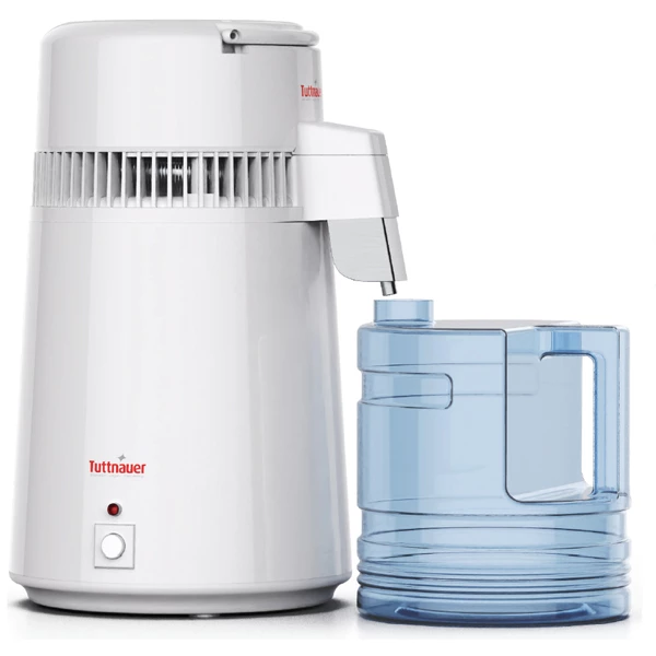 Tuttnauer DS1G Wasserdestillator, Dampfreinigungssystem, 1 Gallone (4L) Kapazität