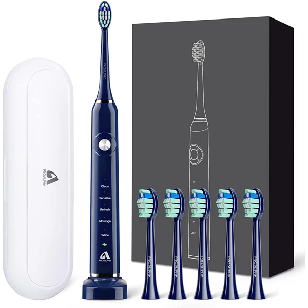 JTF elektrische Zahnbürste, Blau JTF elektrische Zahnbürste, Blau