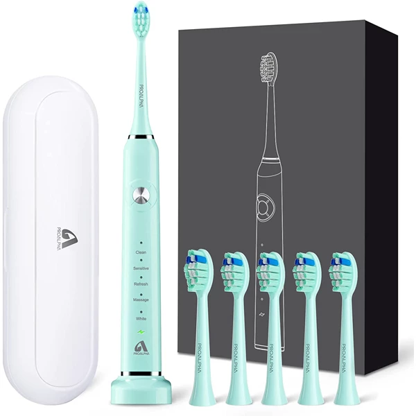 JTF elektrische Zahnbürste, grün