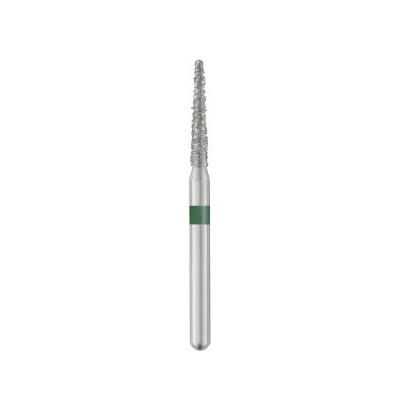TriRockDental FG #856-014 Grosso, Ponta Redonda Cônica, Diamante Multiuso, 25/Pacote