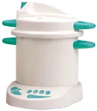 Autoclave de vapor KaVoKLAVE II, dimensiones internas (7.75" x 8.25"), funcionamiento.