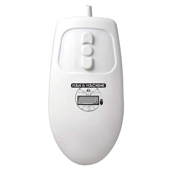 Ratón médico de grado blanco Mighty Mouse de 5 botones 1/Paq.