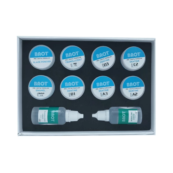 BAOT Basic PFZ Porcelain Kit for Porcelain Fused to Zirconia Restorations