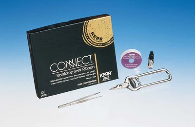 Connect Reinforcement Ribbon, Refill Kit: 1 mm Spool - 3.2', and 10 ml Resin