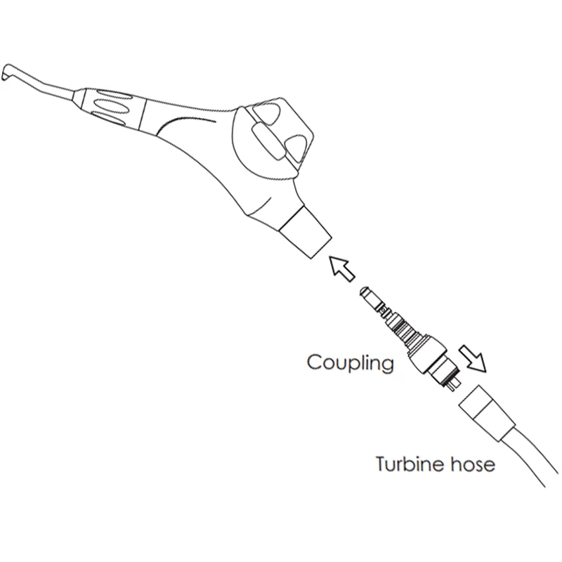 Pulidor de aire Vector Prophy Plus - Tipo W&H ADEC