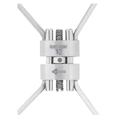 Forestadent Anatomic-Expander Type 'N' 12mm Single Bracket. Follows Human