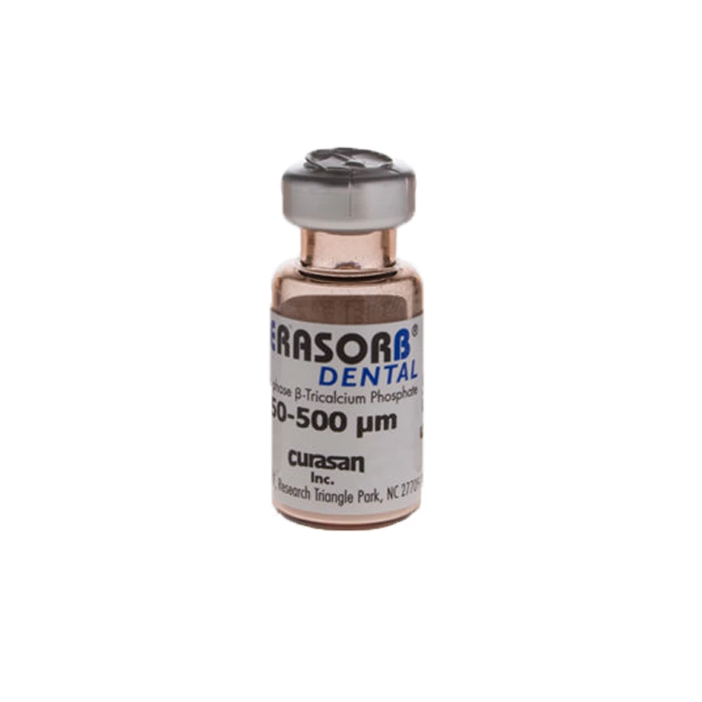 CERASORB M Beta-TCP Gránulos Injerto Óseo, 150-500 micrones, Tarro de 2 cc, 5/Paq