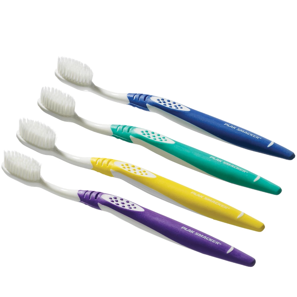 Cepillo de dientes ultrafino sensible Plak Smacker, surtido, 144/caja.