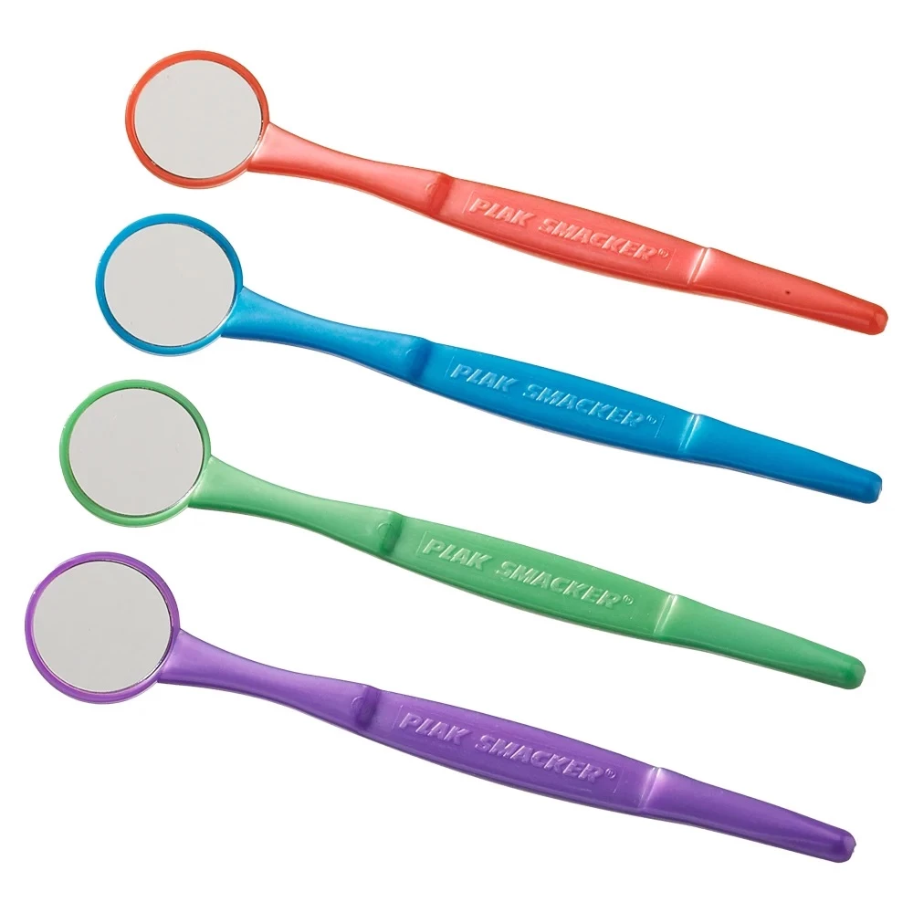 Espejos bucales Plak Smacker, surtido, 144/caja