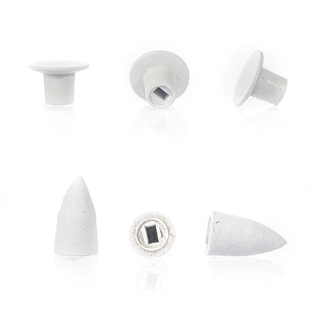 Speedy Gloss Rubber Polishing White Stone Bur Kit 18Pcs and 1 Snap-on Mandrel