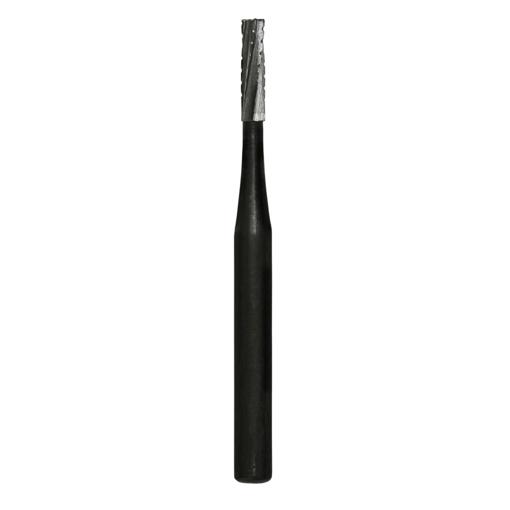Tri Hawk FG #557 Straight Cross Cut Fissure Carbide Bur, Package of 10 Burs.
