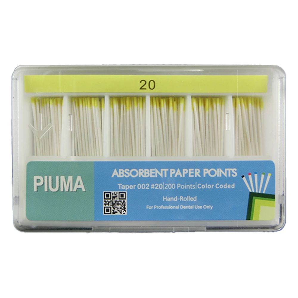 Punti di carta assorbente PIUMA, Dimensione 20, 200/Scatola