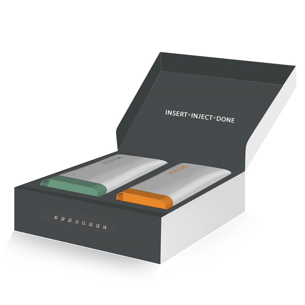 Kit de inicio del sistema de matriz inyectable IVENEER con 128 plantillas de inyección. Incluye: