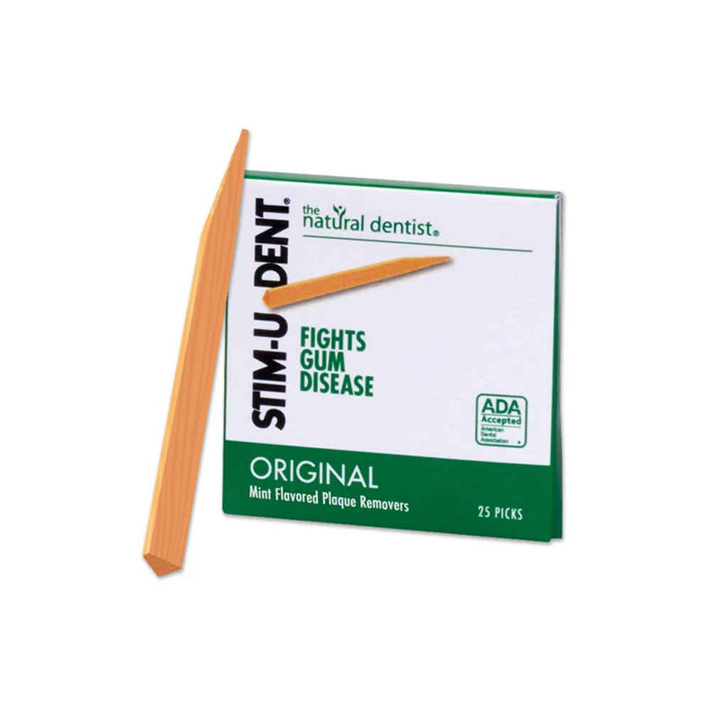 Stim-U-Dent Plaque Removers, Mint, Patient Pack, 144/Case Stim-U-Dent Plaque Removers, Mint, Patient Pack, 144/Case