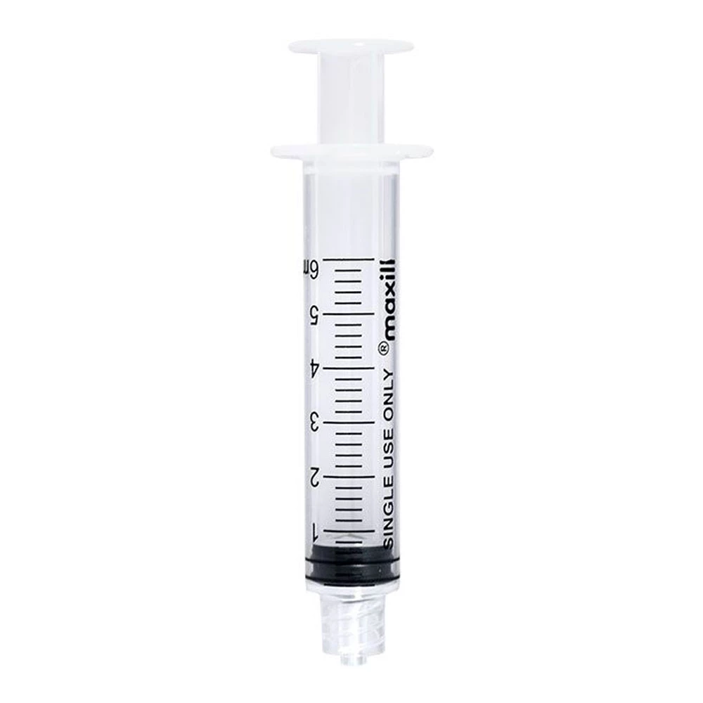 maxill Luer Lock Standard-Spritze, 6 cc, 100/Stück