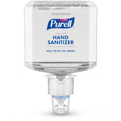 Purell Advanced Handdesinfektionsschaum, 1200 mL ES4 Nachfüllpack, 2 Stück/Packung