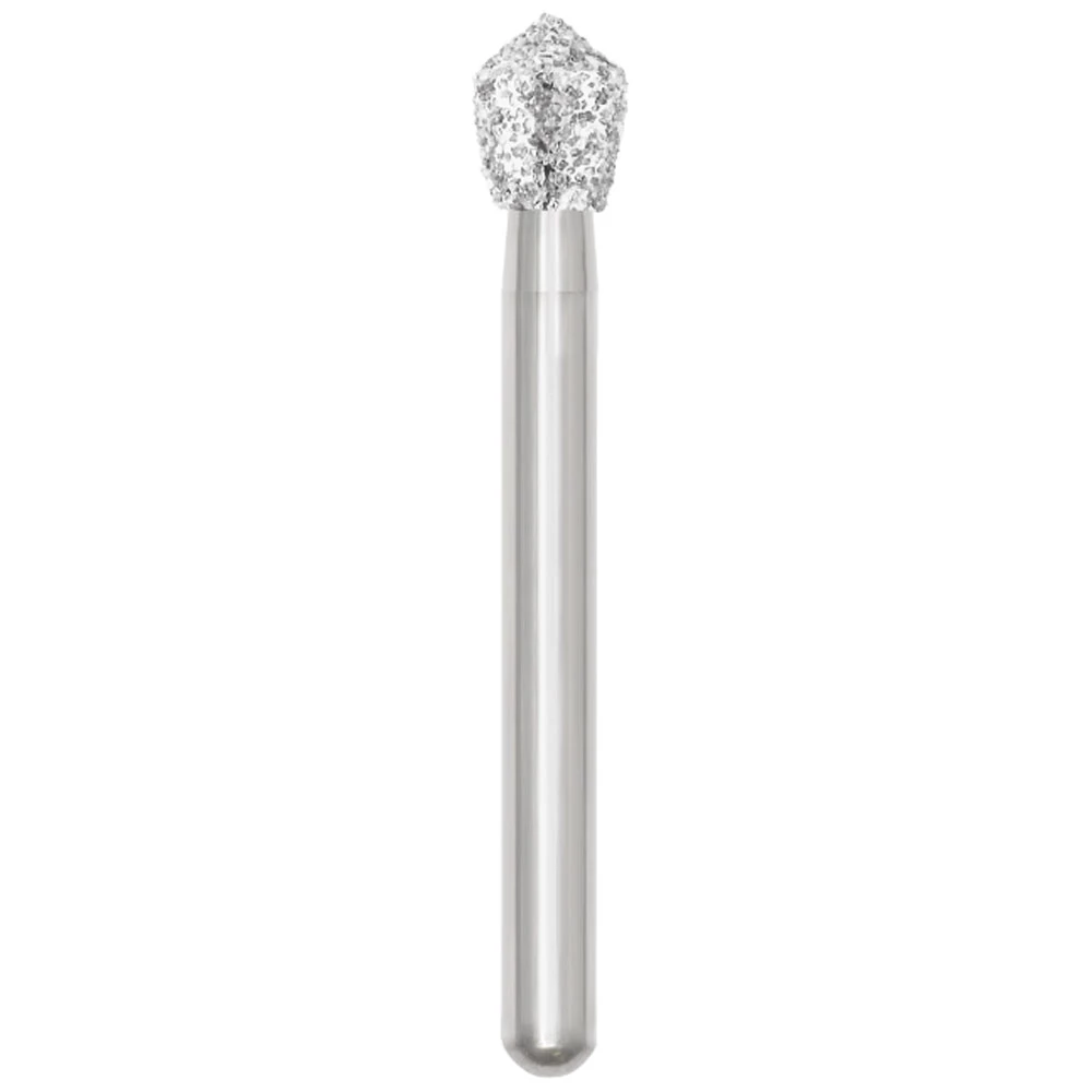 Revelation FG #905.023 (Mango Corto) Fresa de Diamante en Forma de Bellota Mediana, 5/Paq.