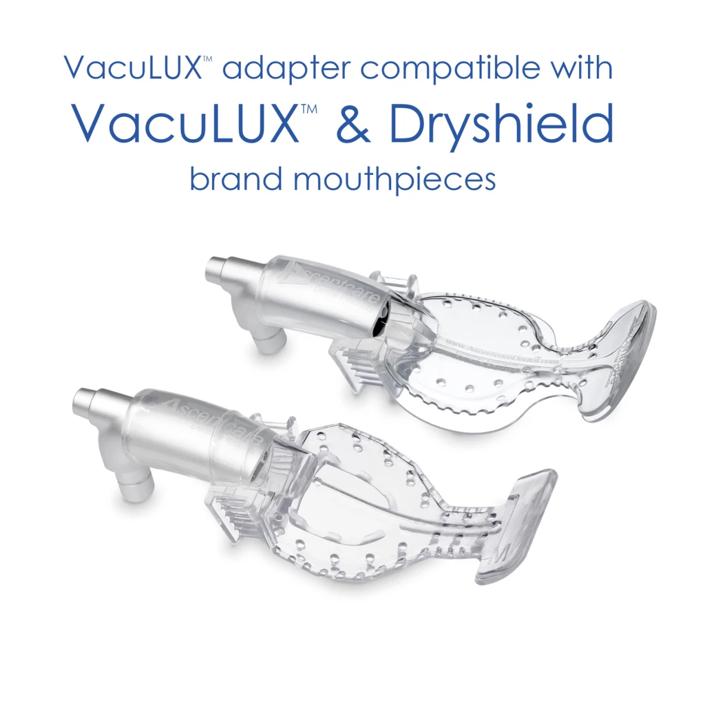 VacuLUX Air tragbares Isolationssystem Starter-Kit mit autoklavierbaren Mundstücken. Enthält: