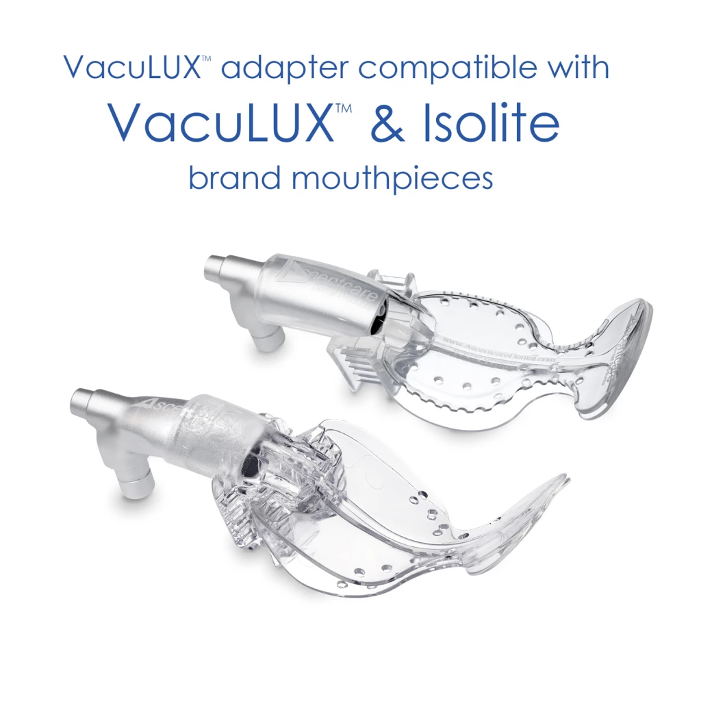 VacuLUX Air Chairside Isolation System for Isolite & Brand Mouthpieces. Includes: VacuLUX Air Chairside Isolation System for Isolite & Brand Mouthpieces. Includes: