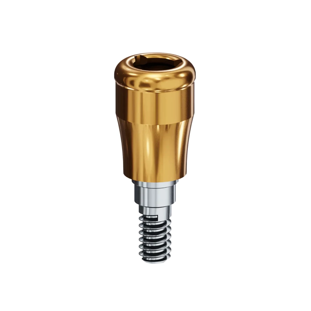 Abutment Locator para implante Legacy de 3.0mm de Implant Direct, conexión hexagonal interna, 4mm.