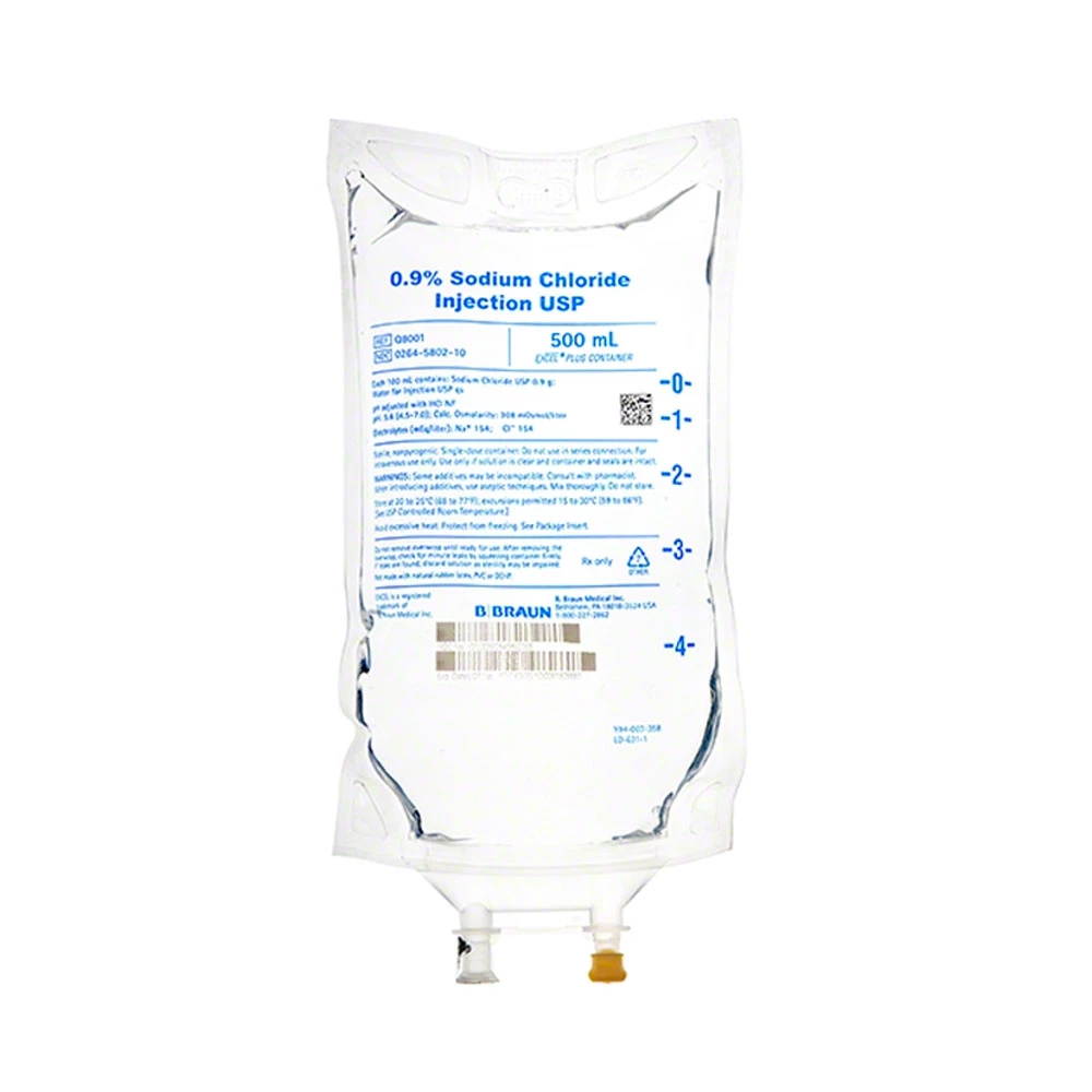 B. Braun Sodium Chloride Injection, 0.9%, 500ml