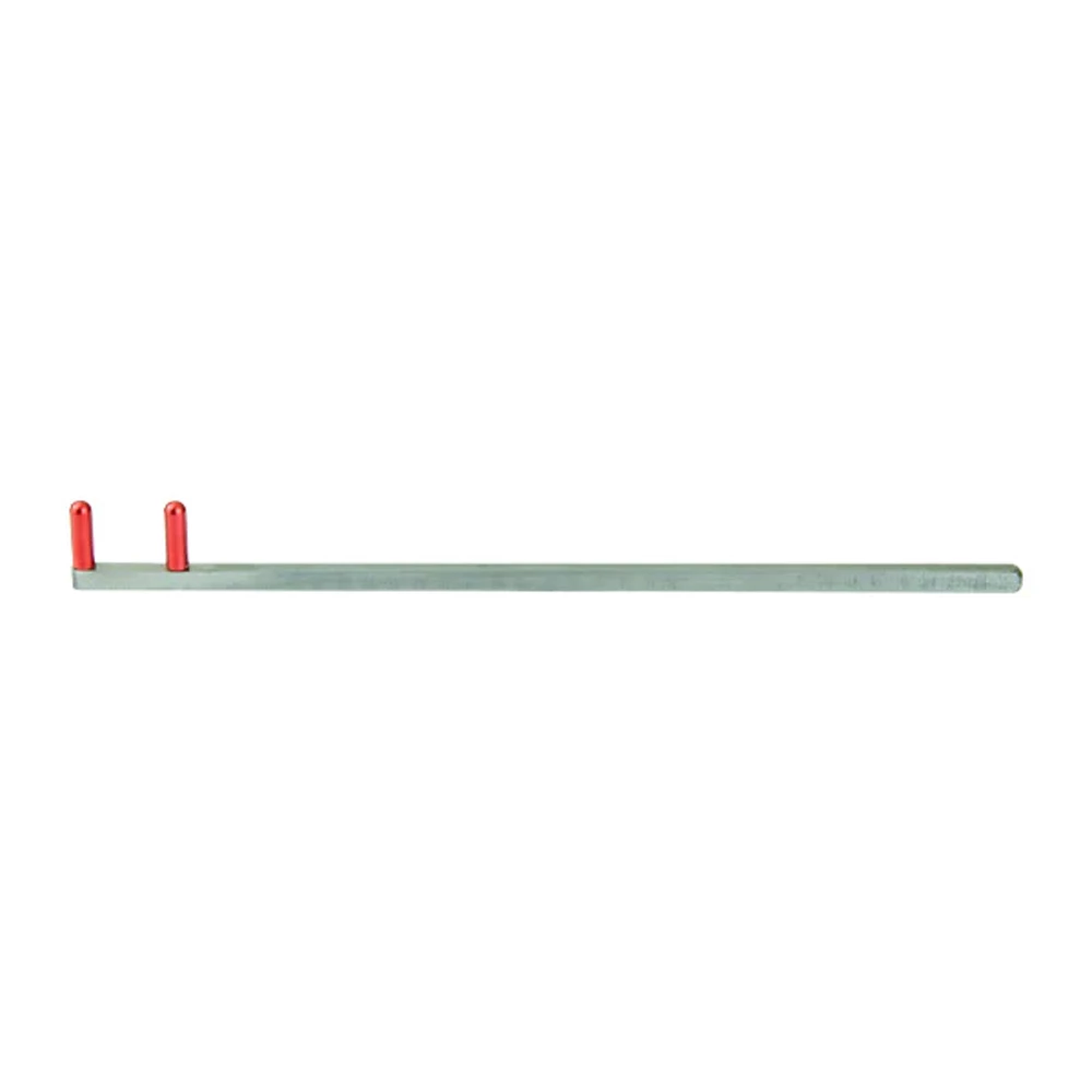 Brazo de posicionamiento para aletas de mordida autoclavable EzAim, rojo, 1/unidad.