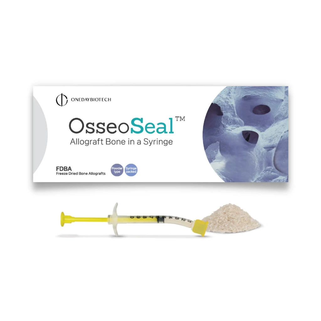 OsseoSeal Prefilled Bone in Syringe, 250-800 Microns, 0.5cc, 2/Pk
