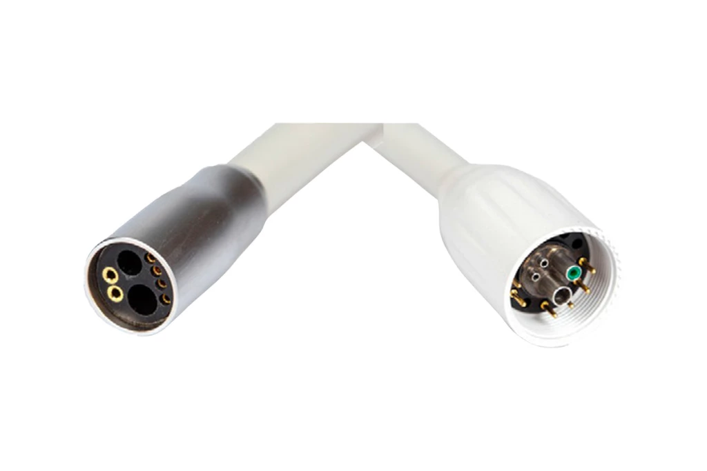 Cable de motor para unidades Sirona - 1030 mm colgado en la parte superior. Cable de motor para unidades Sirona - 1030 mm colgado en la parte superior.